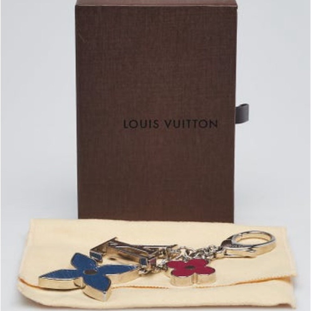 Louis Vuitton Bijou Sac Fleur de Epi Bag Charm Key Holder Multicolor M67125 - Picture 4 of 4